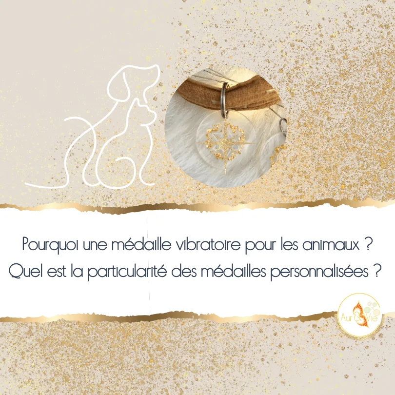 Médaille vibratoire personnalisée pour animaux – Image 5