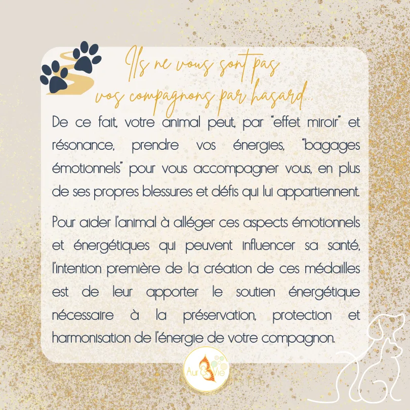 Médaille vibratoire personnalisée pour animaux – Image 6