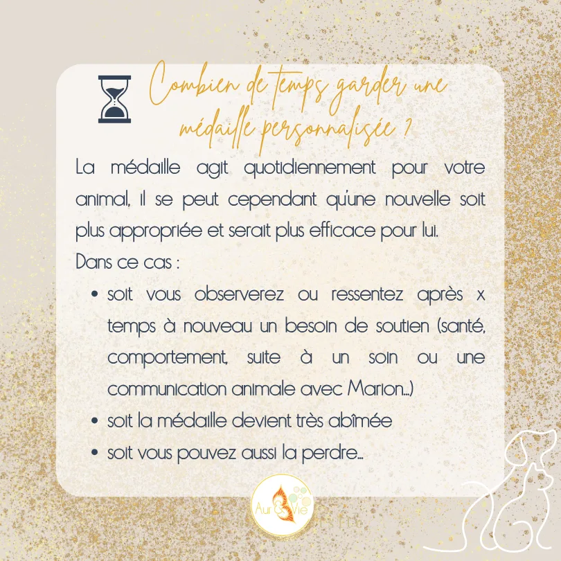 Médaille vibratoire personnalisée pour animaux – Image 11