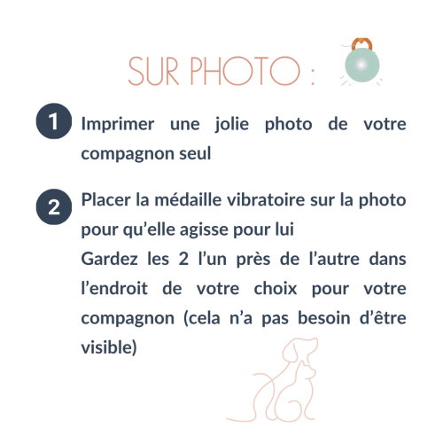 médaille vibratoires animaux